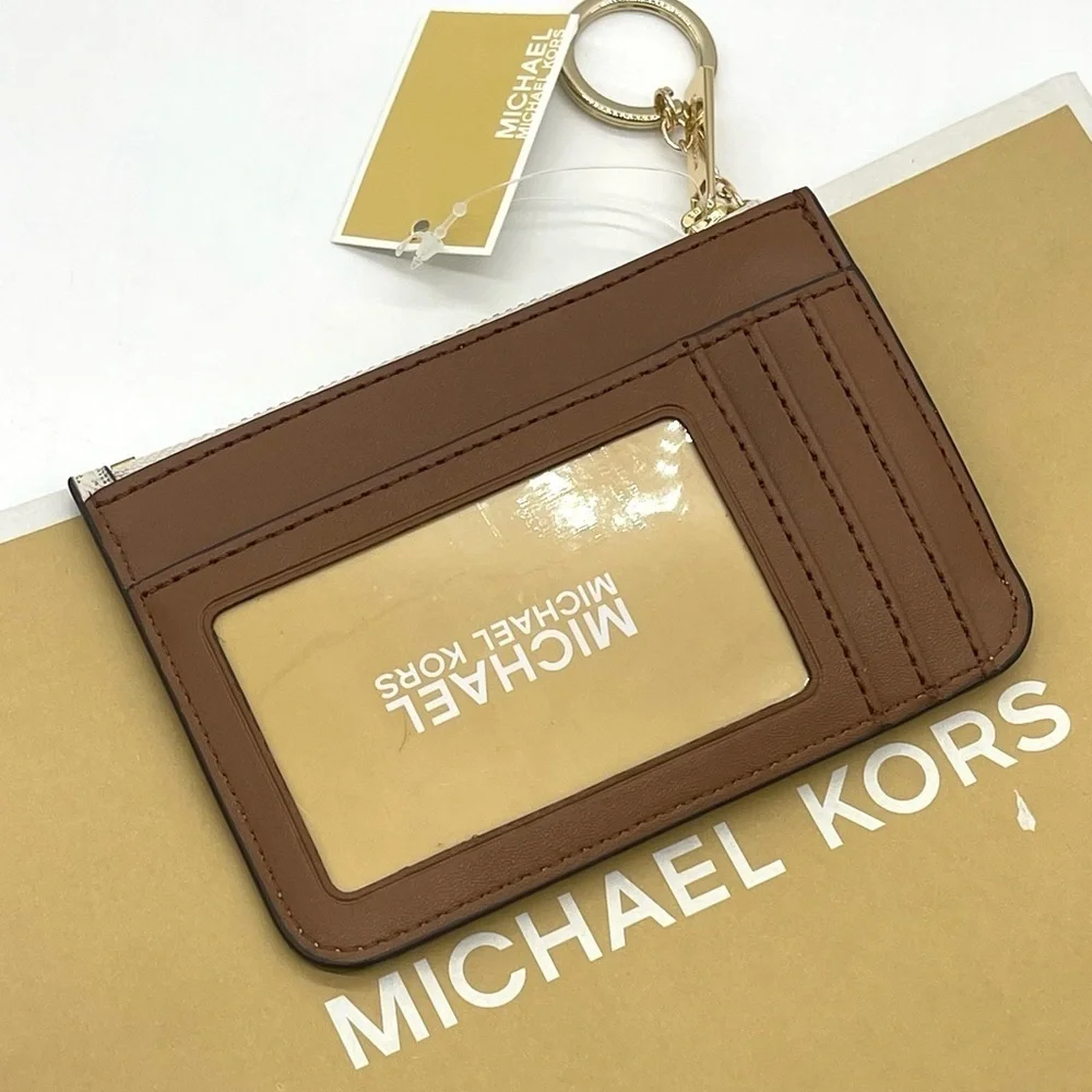Michael Kors Small Top Zip Coinpouch w/ID